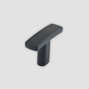 Trans Metal T-Knob Matte Black