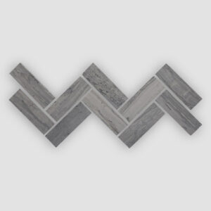 Shaw Estate Herringbone - Blue Grigio