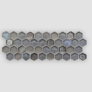 Shaw Molten Hexagon - Pewter