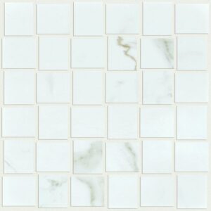Marvel 2 x 2 Basketweave Calacatta 121