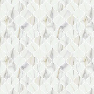 Mythique Marble Arabesque 3 x 3 Calacatta Venecia MY15