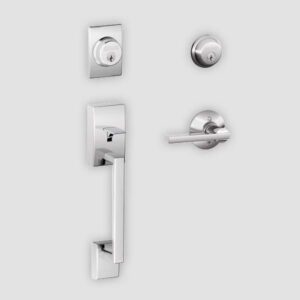 Door Hardware Exterior Schlage F Series Century Satin Nickel